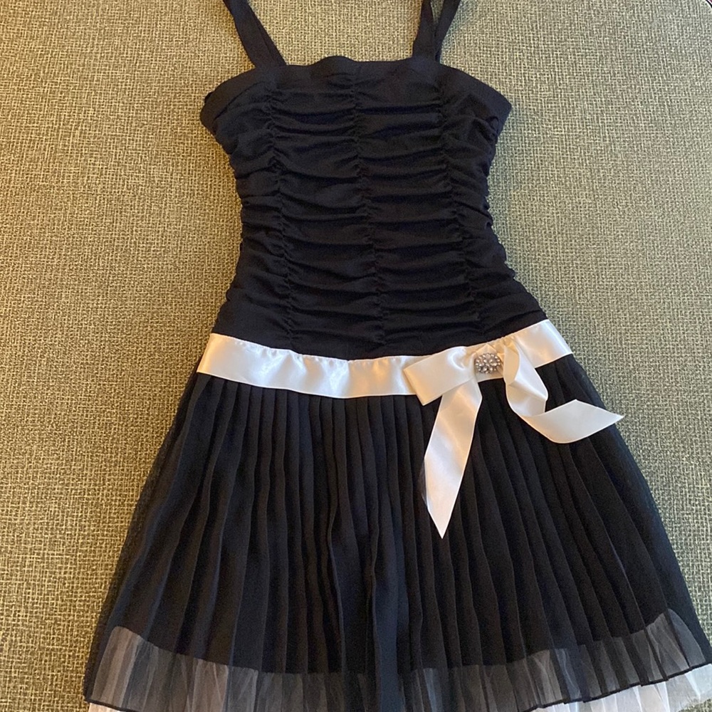NWT Girl’s Black Party Dress
